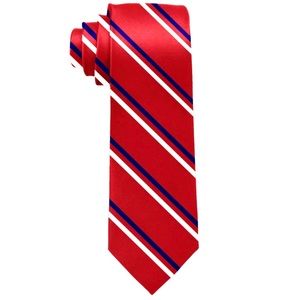 Rebelde RBD Striped Red Tie Necktie Corbata Accessories Blue and White Lines